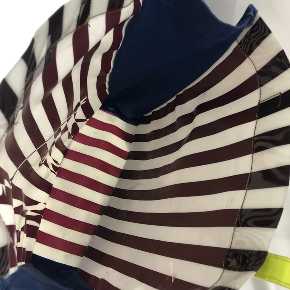 Henri Bendel NY Plastic PVC Canvas Tote - Picture 7 of 8